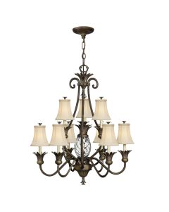 Elstead - Hinkley Lighting - Plantation HK-PLANT10-PZ Chandelier