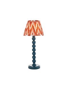 Endon Lighting - Higgledy & Zigzag 20cm - 116271 - Blue Orange Table Lamp With Shade