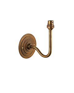 Endon Lighting - Halo - 113602 - Antique Brass Wall Light