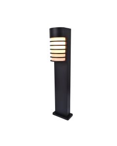 Lutec - Fulton - 7207601012 - Black Opal IP54 Outdoor Post Light