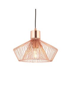 Endon Lighting - Kimberley - 72813 - Copper Ceiling Pendant Light