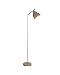 Endon Lighting - Cape - 102895 - Antique Bronze Floor Reading Lamp