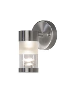 Konstsmide - Bolzano - 7594-000 - Stainless Steel IP44 Outdoor Wall Washer Light