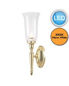 Elstead - Dryden BATH-DRYDEN2-PB Wall Light