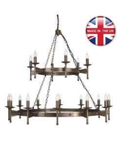 Elstead - Cromwell CW18-OLD-BRZ Chandelier