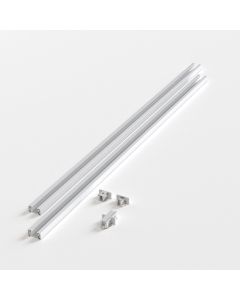 Astro Lighting - 2x Track 1m Kit 6020040 - Matt White Track Lighting