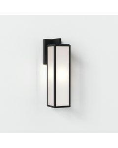 Astro Lighting - Harvard Lantern 1402011 - IP44 Textured Black Wall Light