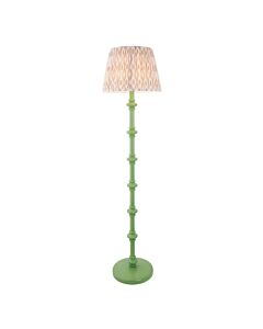 Endon Lighting - Carnaby & Ikat 40cm - 114380 - Green Neutral Floor Lamp