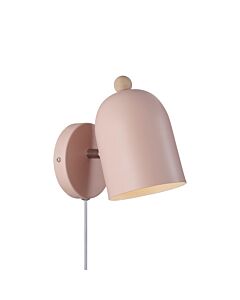 Nordlux - Gaston - 2412671057 - Rose Wood Plug In Spotlight