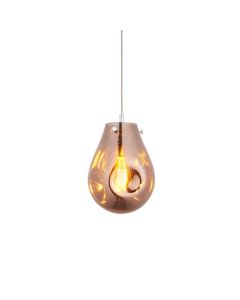 Bush - Chrome Copper Glass Ceiling Pendant Light