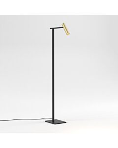 Astro Lighting - Leda - 1457001 & 5040005 - Black Gold Floor Reading Lamp