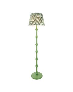 Endon Lighting - Carnaby & Zigzag 40cm - 114373 - Green Floor Lamp