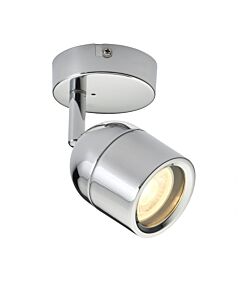 Saxby Lighting - Knight - 81569 - Chrome Clear Glass IP44 Bathroom Ceiling Spotlight