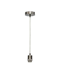 Carss - Satin Nickel Ceiling Pendant Flex Suspension Kit for Easy Fit Shades