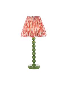 Endon Lighting - Higgledy & Ikat 25cm - 114700 - Green Pink Table Lamp With Shade