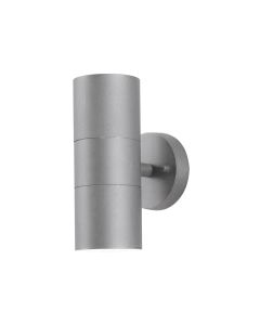 Konstsmide - Modena - 7656-300 - Grey 2 Light IP44 Outdoor Wall Washer Light