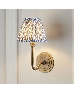 Endon Lighting - Halo - 115459 - Antique Brass Grey Wall Light