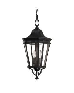 Elstead - Feiss - Cotswold Lane FE-COTSLN8-M-BK Chain Lantern