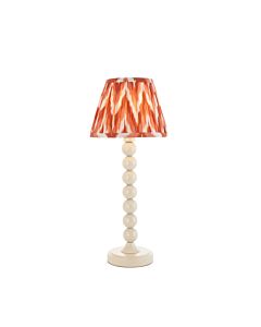 Endon Lighting - Higgledy & Zigzag 20cm - 116226 - White Orange Table Lamp With Shade