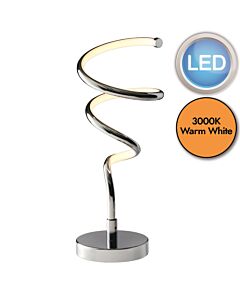 Spring - Polished 10W LED Table Lamp