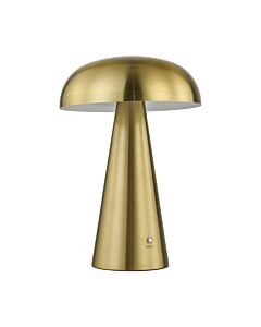 Constance - Antique Brass LED Rechargeable Touch Table Lamp