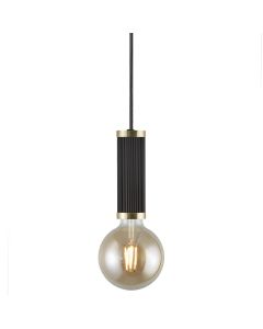 Nordlux - Galloway - 2011053003 - Black Brass Flex Suspension Ceiling Pendant Light