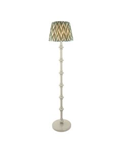 Endon Lighting - Carnaby & Zigzag 35cm - 115482 - White Green Floor Lamp