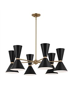 Kichler Lighting - Phix - KL-PHIX-6-CBB - Black Light Bronze 12 Light Ceiling Pendant Light