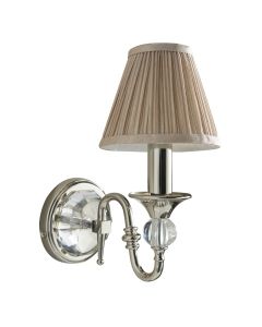 Interiors 1900 - Polina - 63596 - Nickel Beige Wall Light