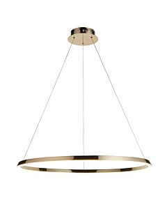 Endon Lighting - Staten - 110958 - LED French Gold White Ceiling Pendant Light