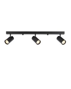 Endon Lighting - Rez - 98456 - Black 3 Light Ceiling Spotlight