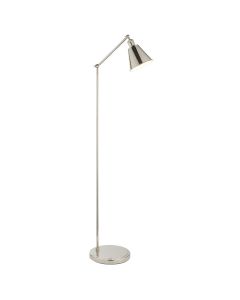 Kallepo - Nickel Floor Reading Lamp