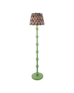 Endon Lighting - Carnaby & Zigzag 35cm - 116133 - Green Grey Floor Lamp