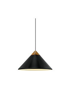 Nordlux - Kinto - 2520083003 - Black Wood Ceiling Pendant Light