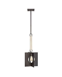 Quintiesse - QN-LUDLOW-1P-GR - Ludlow 1 Light Pendant - Brushed Graphite