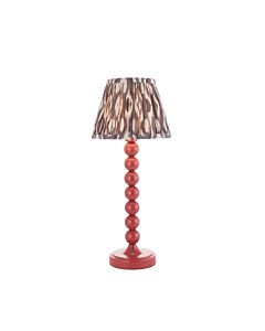 Endon Lighting - Higgledy & Ikat 20cm - 116287 - Pink Grey Table Lamp With Shade