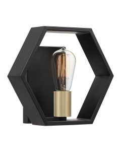 Quoizel Lighting - Bismarck - QZ-BISMARCK1-EK - Black Gold Wall Light