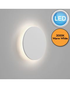 Astro Lighting - Eclipse Round 250 LED 3000K 1333020 - Plaster Wall Light