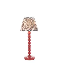 Endon Lighting - Higgledy & Ripple 20cm - 116283 - Pink Grey Table Lamp With Shade