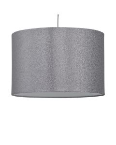 Silvery Grey Glitter 30cm Pendant Lightshade