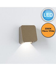 Astro Lighting - Incline Single 1419005 - IP65 Solid Brass Wall Light