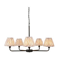 Endon Lighting - Lille - 118039 - Black Neutral 5 Light Ceiling Pendant Light