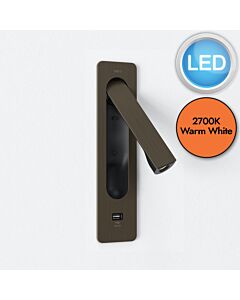 Astro Lighting - Keta - 1437008 - LED Bronze Reading Wall Light