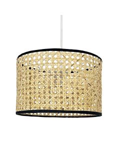 Kona - Natural Rattan 25 cm Easy Fit Pendant Shades