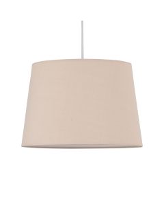 Natural Cotton 28cm Tapered Cylinder Pendant or Lamp Shade