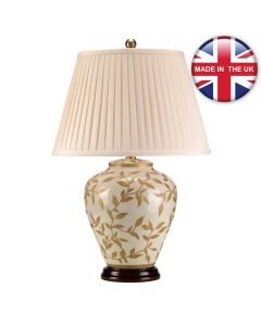 Elstead - Leaves Br Gl LEAVES-BR-GL-TL Table Lamp