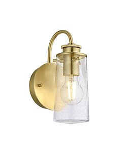 Quintiesse - QN-BRAELYN1-BB - Braelyn 1 Light Wall Light - Brushed Brass