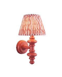 Endon Lighting - Carnaby & Ripple 20cm - 114497 - Pink Wall Light