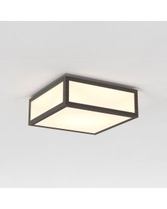 Astro Lighting - Mashiko 200 Square 1121056 - IP44 Bronze Ceiling Light