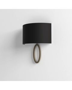 Astro Lighting - Lima 1318009 & 5026002 - Bronze Wall Light with Black Shade